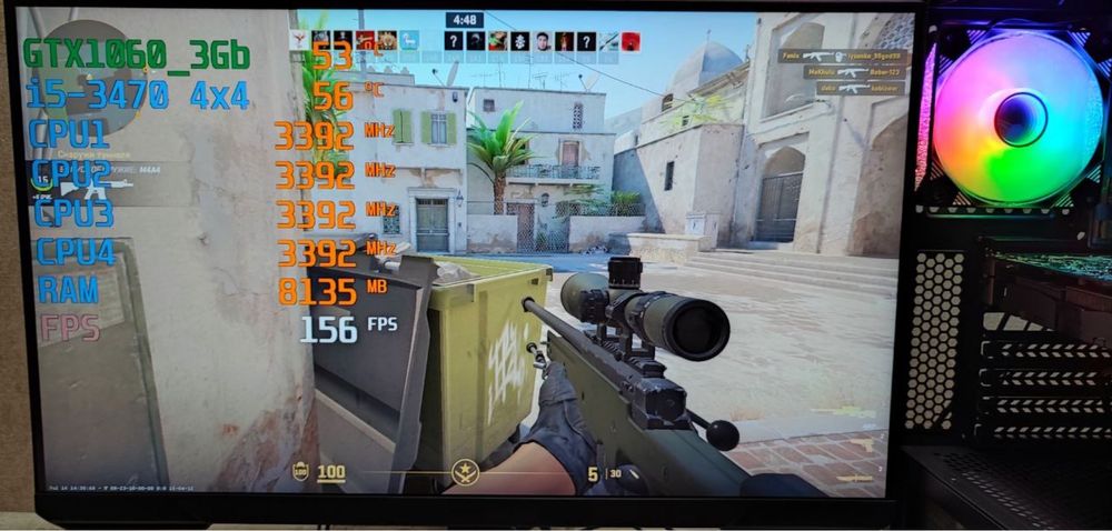 Игровой пк i5 GTX1060 cs2 gtaV dota wot pubg fs22 Компьютер