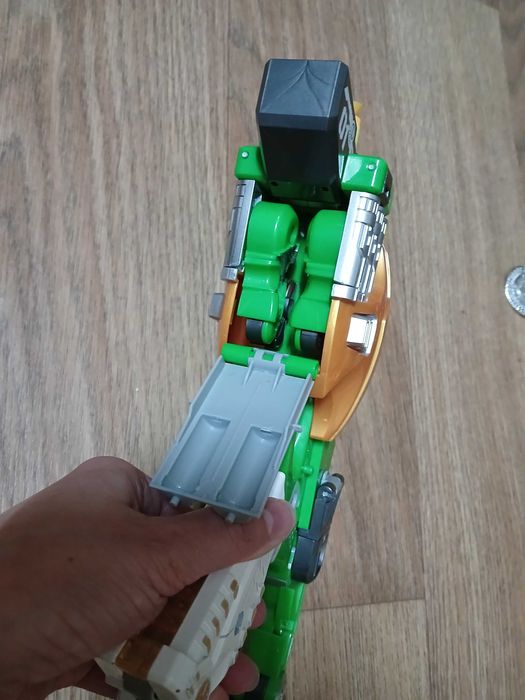 Динобот-трансформер Dinobots Стегозавр 2 в одном бластер