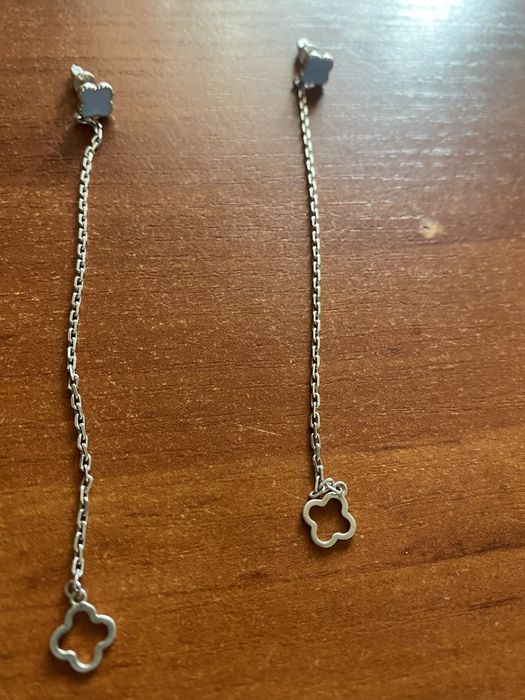 Серебряные Серьги Van Cleef