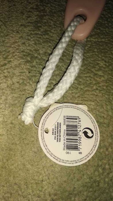 Мочалка для душа на ручке