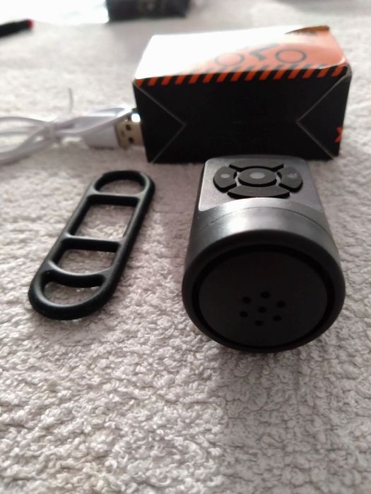BICKLE HRON Dzwonek klakson elektroniczny USB na rower lub hulajnoga