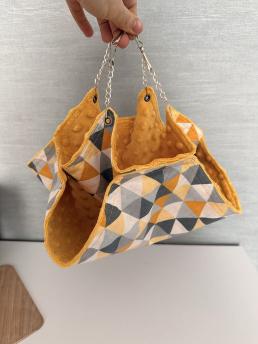 Гамак лежанка для гризунів 25x25см :Морська свинкаШиншила/Пацюки/Дегу