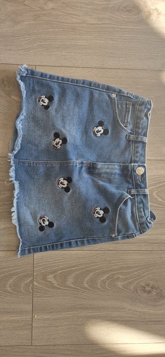 Spódniczka mini jeansowa Primark 128