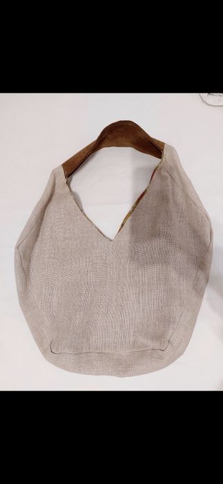 Mala/ carteira reklusa com alças em pele