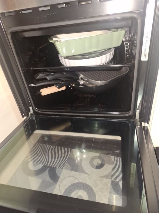 Forno elétrico  cinza