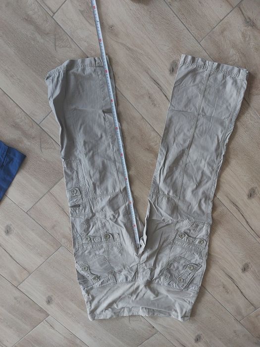 Spodnie ciążowe beżowe