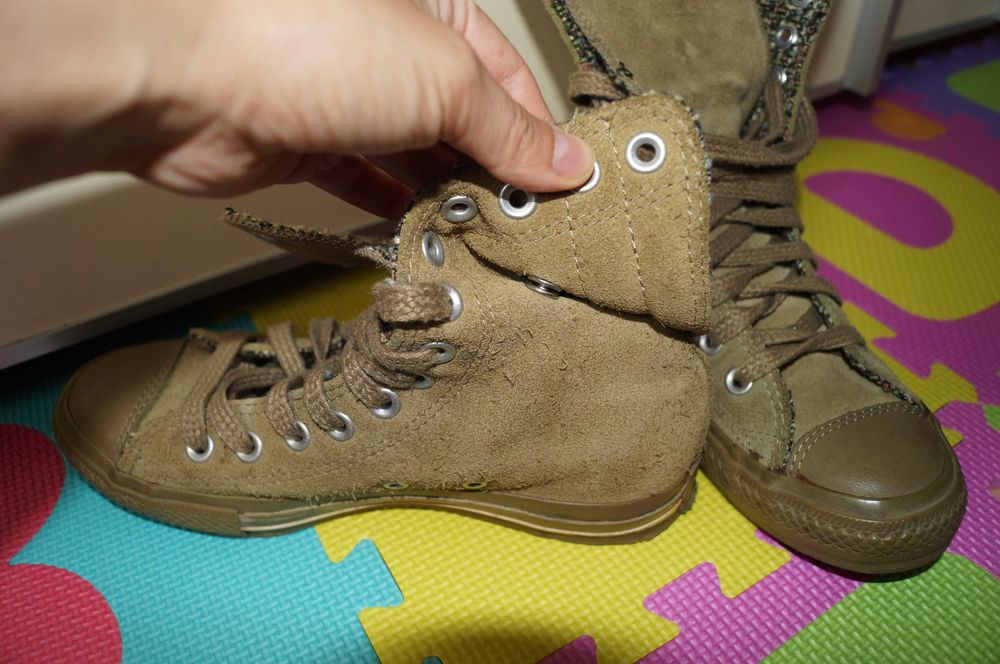 Buty TRAMPKI CONVERSE za kostkę rozm. 37,5