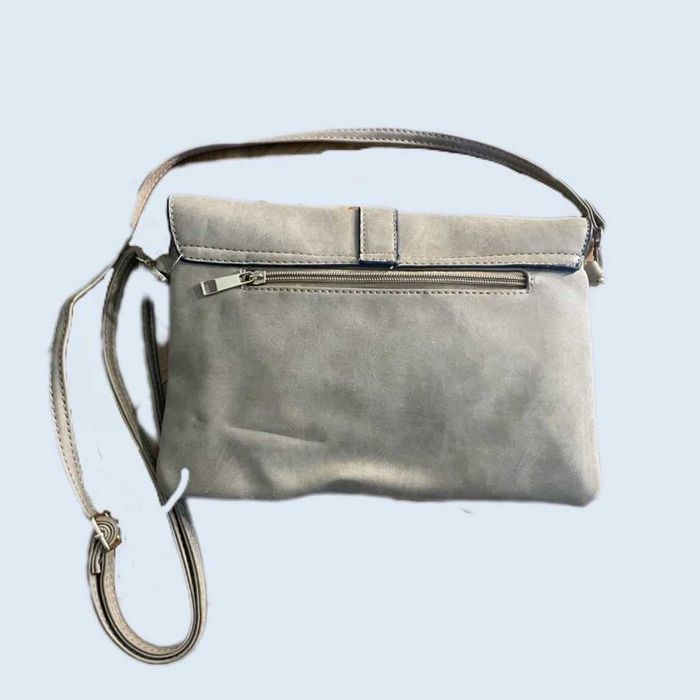 Carteira/Mala/Bolsa de Mulher Cinza Claro