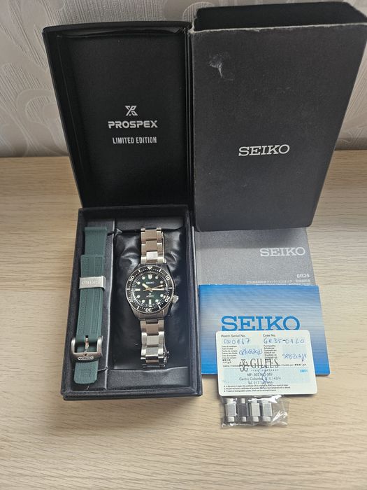 Seiko prospex edição limitada 140th aniversário