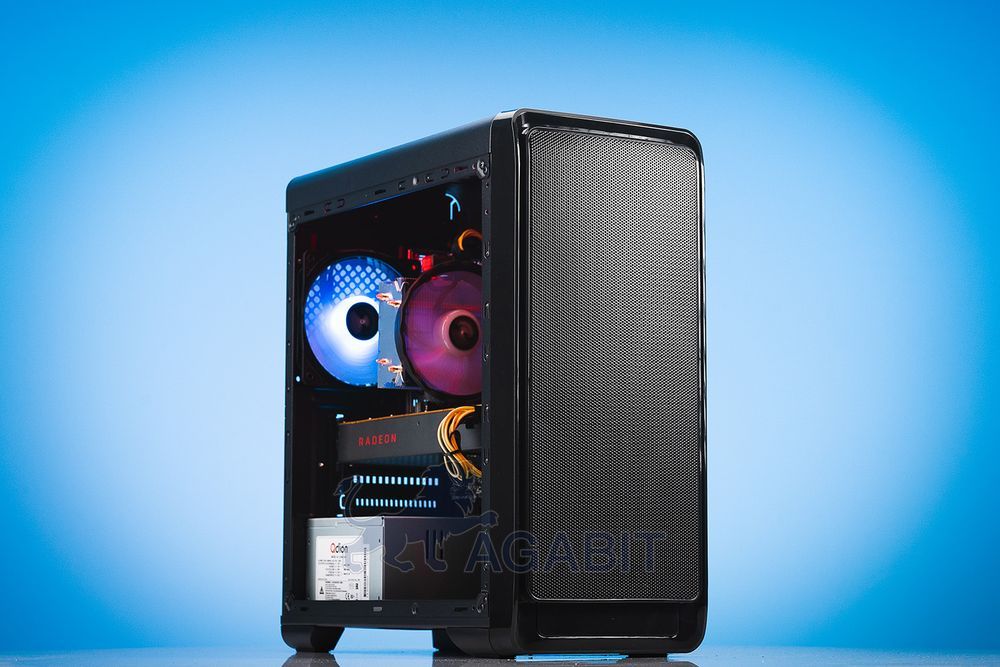 Учбовий! RX 5700+i3-12100f+DDR4 16GB+M.2 SSD 240GB – комп'ютер для ігор