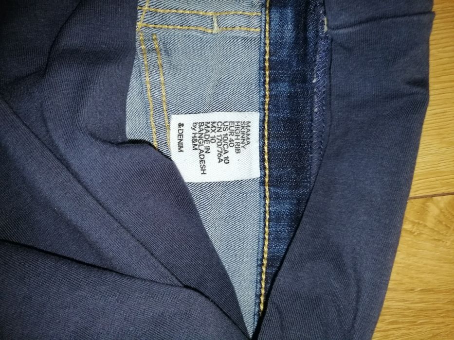 Spodnie ciążowe i bluzka H&M