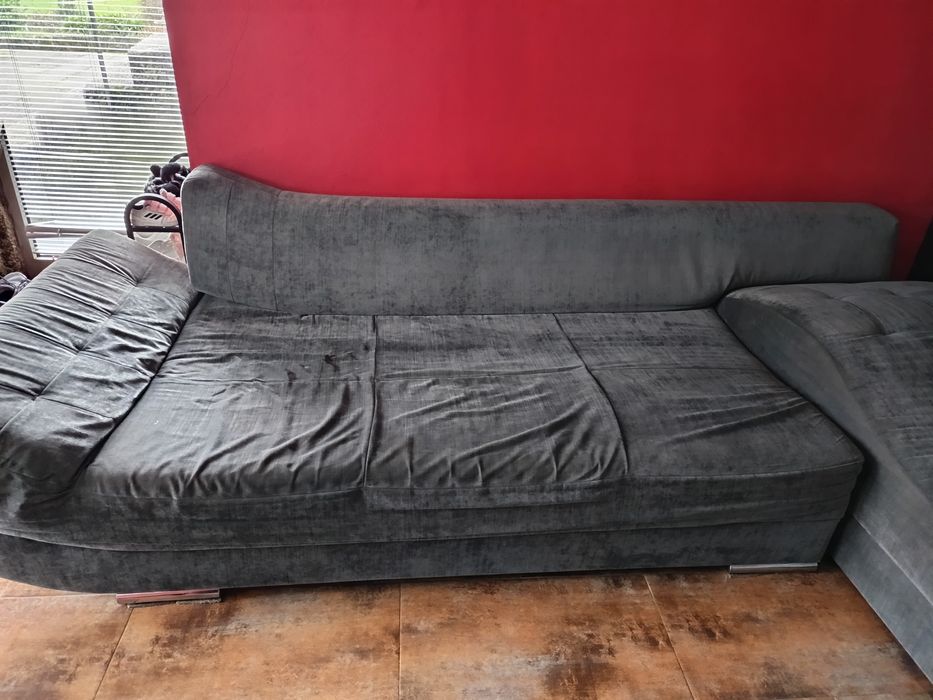 Sofá com chaise long