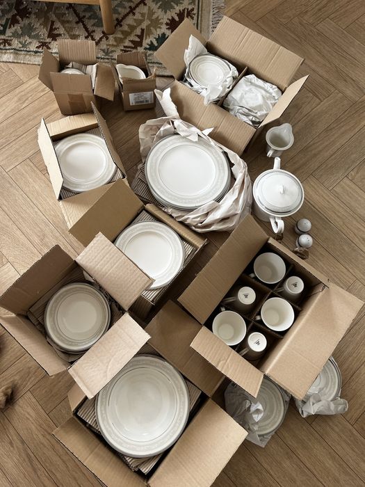 Nowy zestaw Karolina polska porcelana