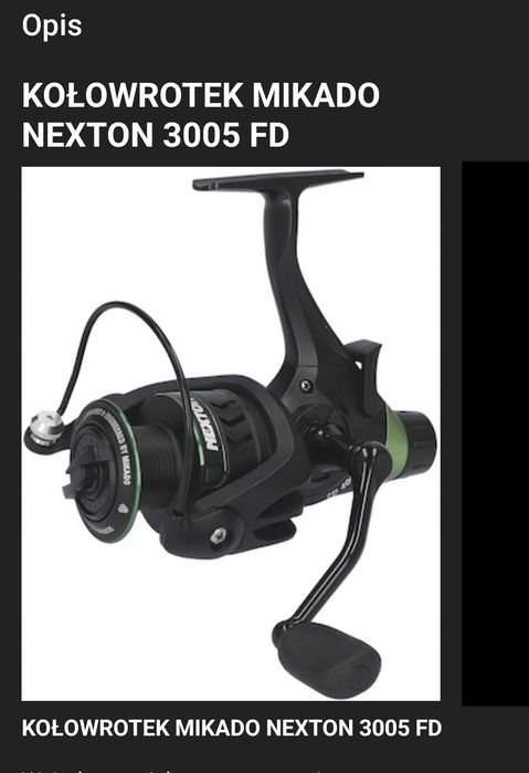 Kołowrotek Mikado nexton fd 3005+ gratis