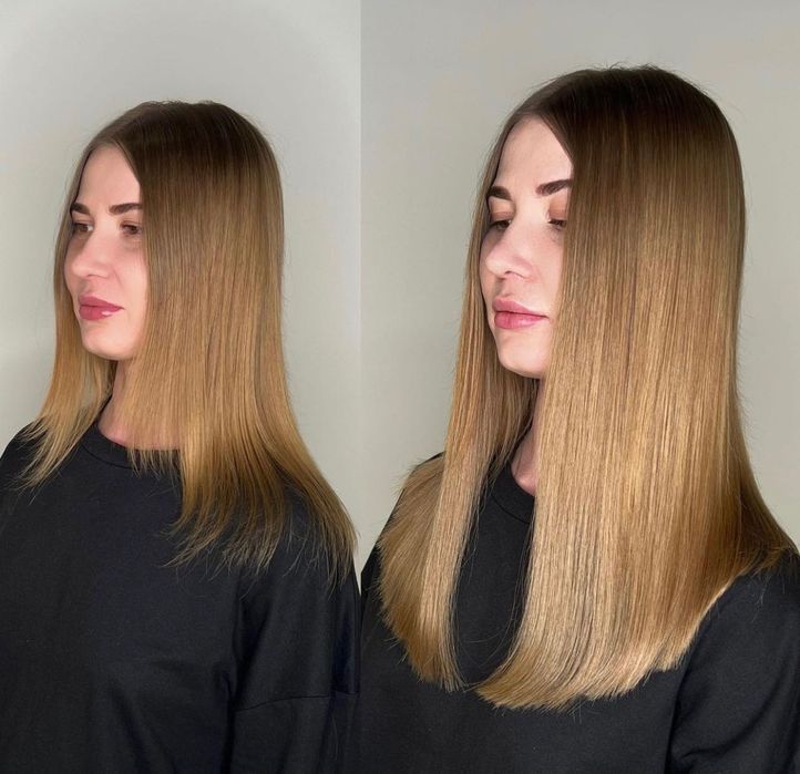 Наращивание биоволос Днепр| наращивание волос|биоволосы