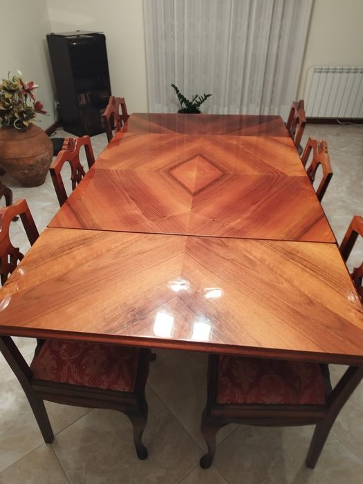 Mobília sala  estilo Queen anne