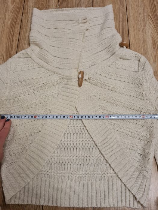 Bolerko krótki sweter sweterek S