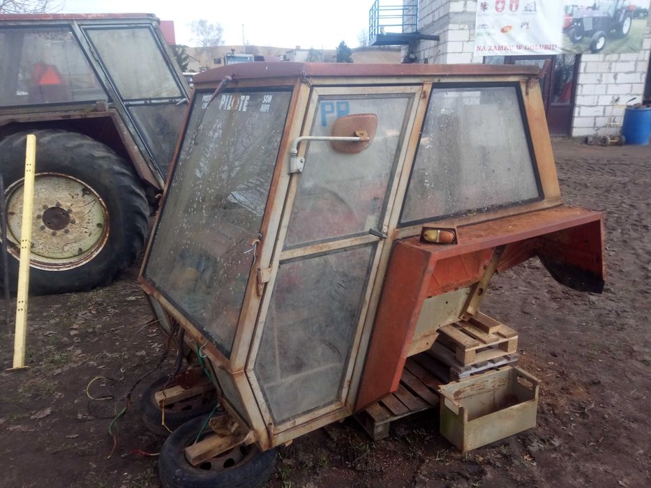 Ursus C-385 kabina kpl Zetor 8011 zdrowa Francja 912 z błotnikami