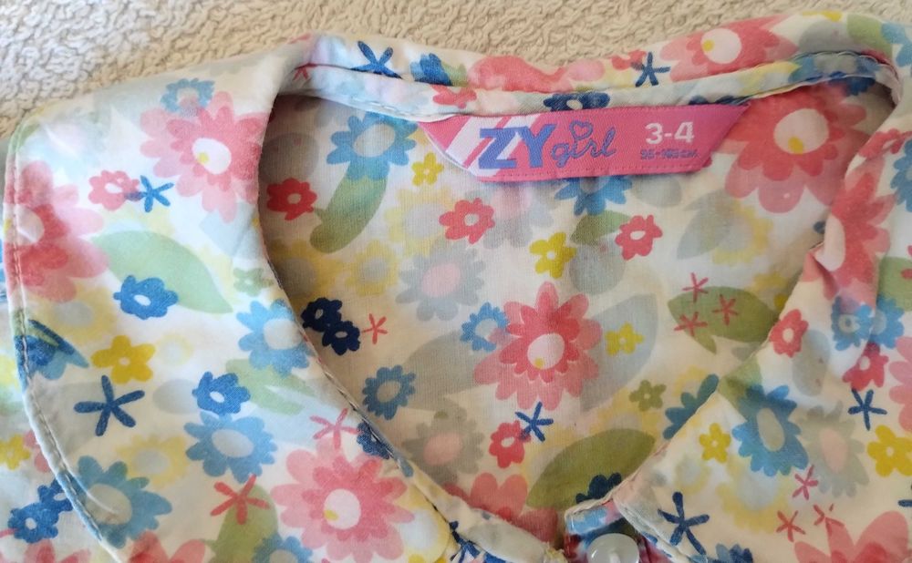 Conjunto 2 Camisas Classicas Menina 3-4 Anos