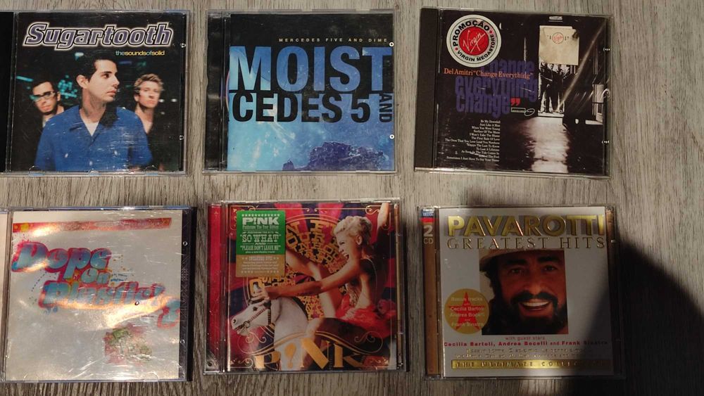 CDs Rock e Pop 3€