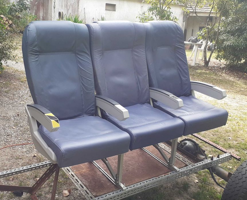 Bancos de avião para venda