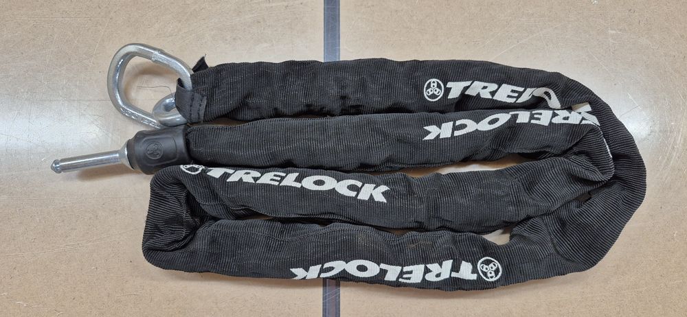 Zabezpieczenie. Łańcuch Trelock ZR 455. 140cm.