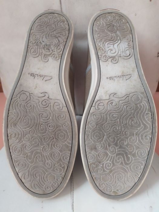 Текстильные кеды Clarks. раз 40
