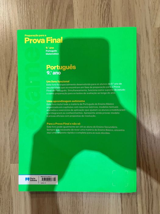 Livro de preparação para exame português 9 ano
