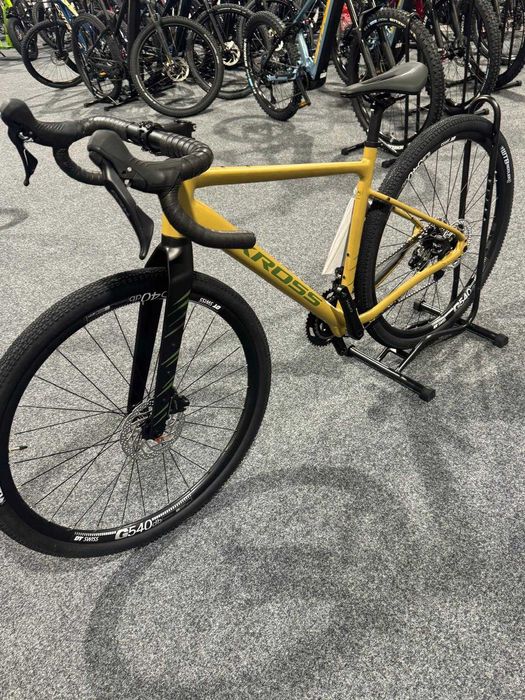 Rower Gravel KROSS Esker 6.0 Bra/Zie, rama M-19" (ul. Obornicka 337, Poznań)