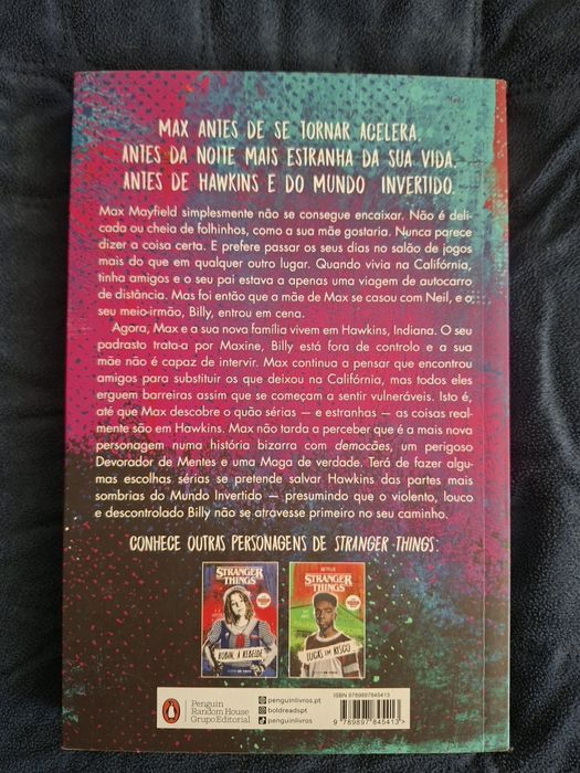Livro Stranger Things - Max, a Fugitiva