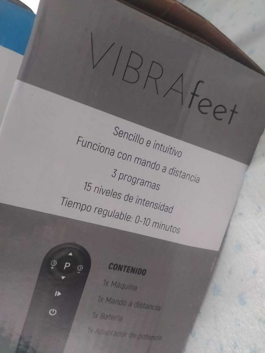 Massageador de pés novo com mando
