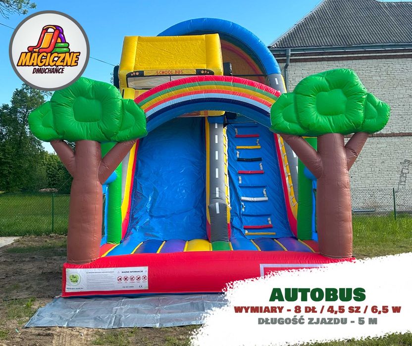 Wynajem dmuchaniec dmuchańce dla dzieci, WATA gratis, zjeżdżalnia HIT