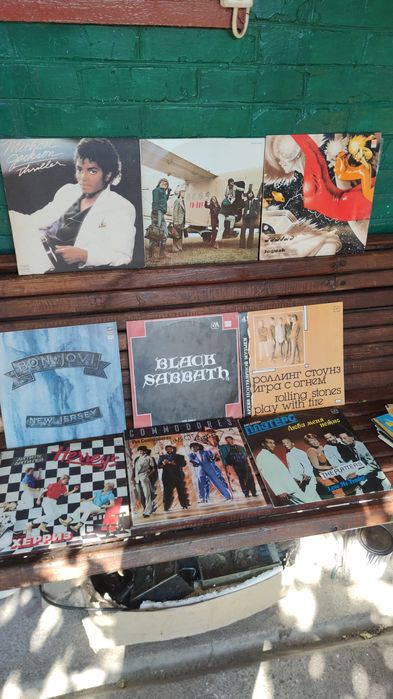Вінілові пластинки .власна колекція, ідеал