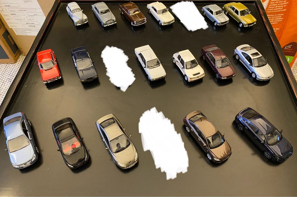 Miniaturas Peugeot 1:43, Minichamps, Norev, Ixo, Altaya, Spark