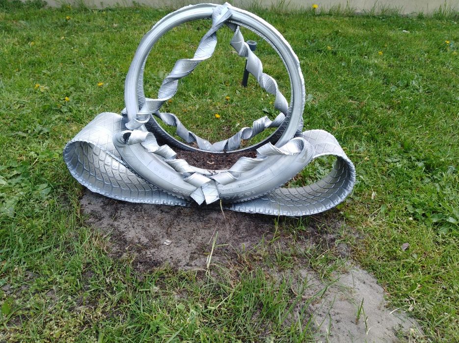 Sprzedam ozdoby ogrodowe z opon