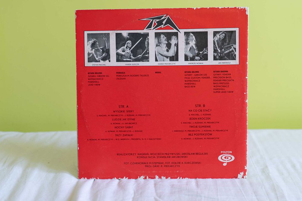 TSA - Live 1982 - płyta winylowa
