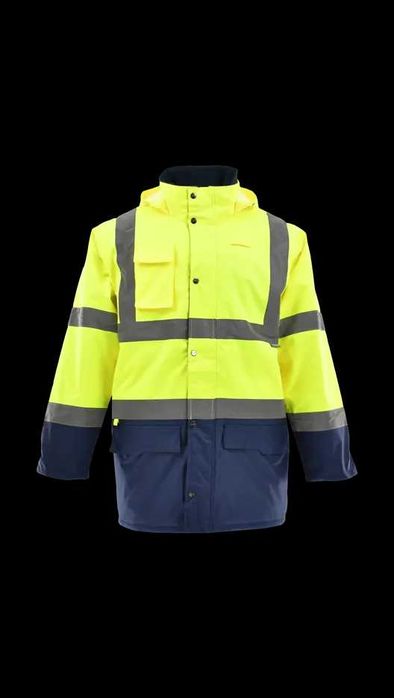 Kurtka długa ocieplana DROGOWIEC WINTER –  Sara Workwear – NOWA