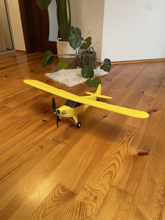 piper j3 cub samolot rc druk 3d