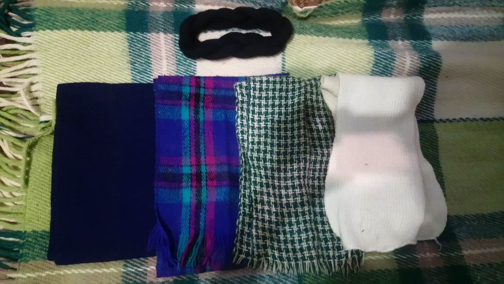 Шапка шарф набір берет пов'язка на голову