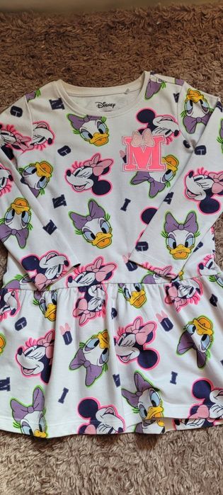 Sukienka dresowa roz 116 coll Club smyk Disney