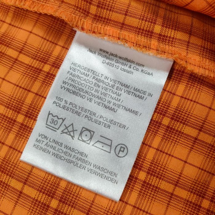 JACK WOLFSKIN Koszula w Kratę Trekkingowa r. M/L