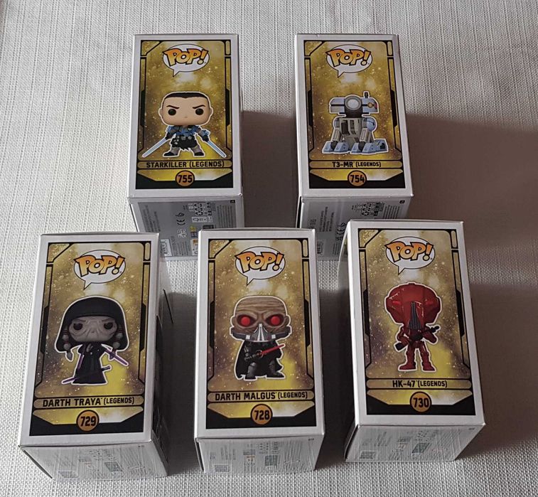 Funko POP Star Wars kolekcja Legends 728+729+730+754+755