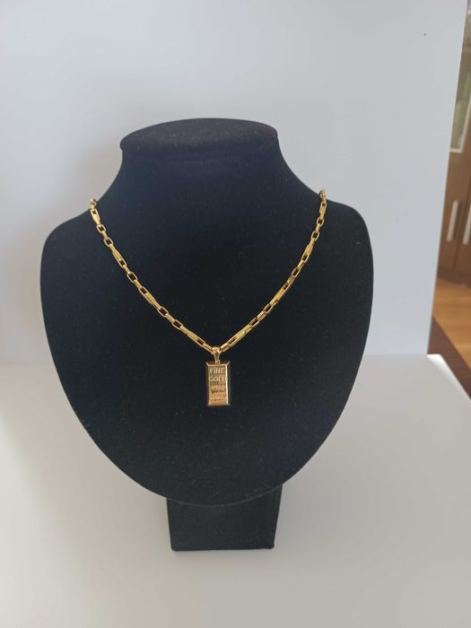 Łańcuszek złoty wzór Versace 14 karat, 585 próba