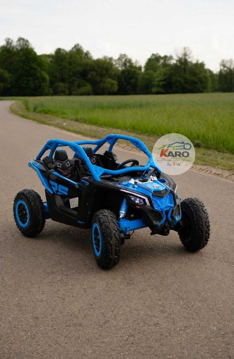 Auto na akumulator Buggy CAN-AM Turbo RS Dla Dzieci Pojazd Pompowane koła