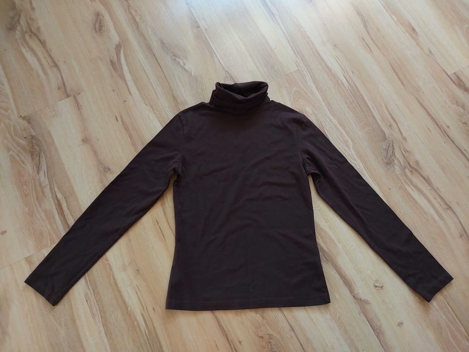 Golf brązowy damski M 38