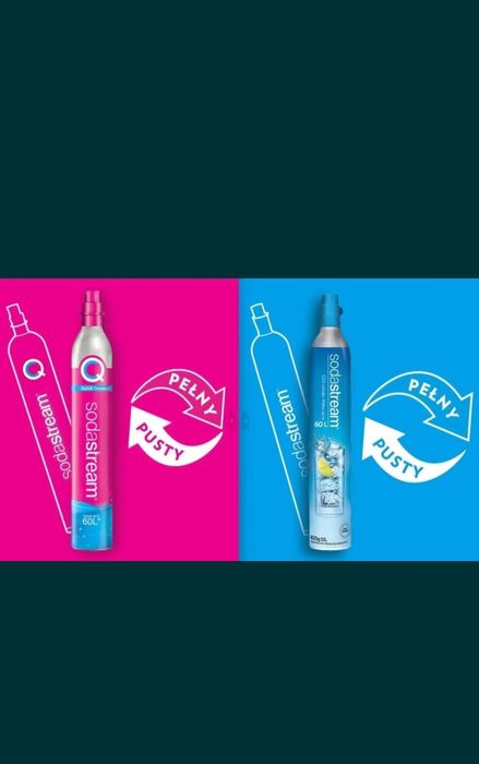 Sodastrem CO2 Nabijanie, Napełnianie,Wymiana butli do saturatora