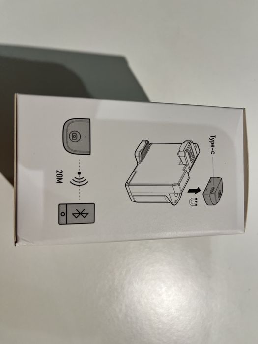 Pega de telemóvel, com controlo Bluetooth