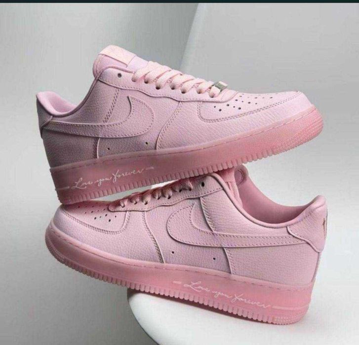 ‼️ В УКРАЇНІ ‼️ Кросівки Nike NOCTA Air Force 1 Low Pink