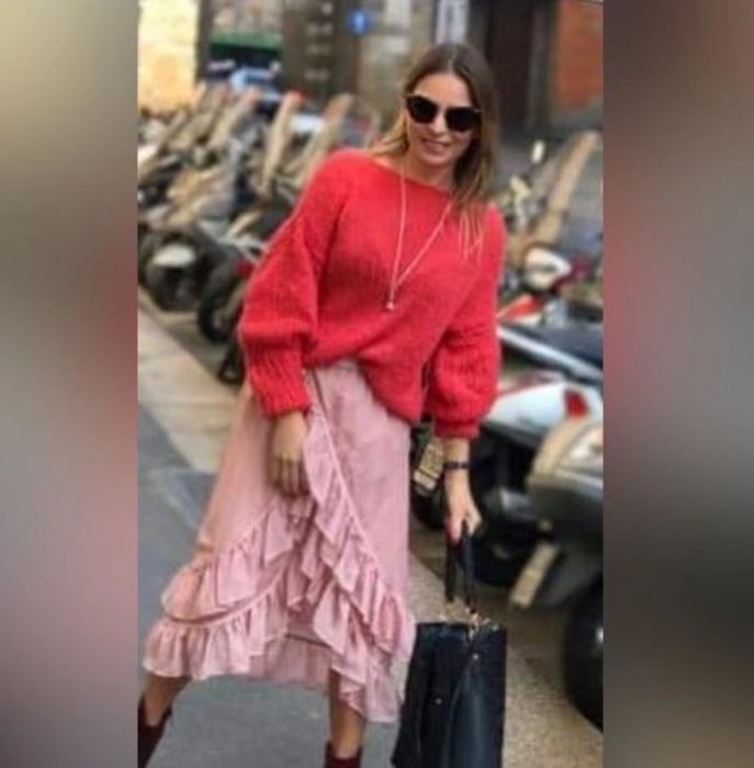 COCHO by Olga Idzik spódnica Ambrosia puder róż