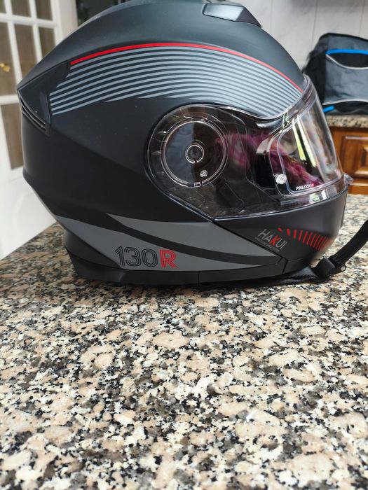 Capacete 130R + pinlock + Luvas +balaclava